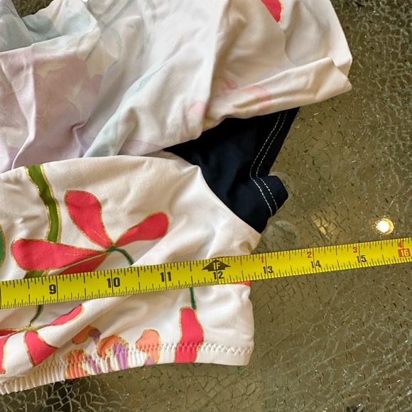 2 Piece Trina Turk Floral Bikini NWOT. Ruffle top - Picture 8 of 9